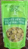 Mängden socker i Olives vertes dénoyautées