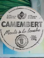 Mängden socker i Camembert, Moulé à la louche (22 % MG)