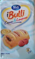 Mängden socker i I bulli crema e lampone