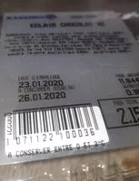 Mängden socker i Éclair au chocolat