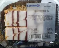 Mängden socker i Millefeuille