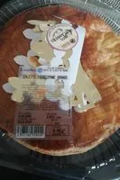 Mängden socker i Galette frangipane amande