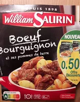 Mängden socker i Boeuf Bourguignon et ses pommes de terre