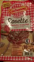 Mängden socker i Rosette Grandes tranches au goût intense
