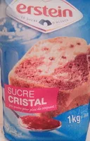 Mängden socker i Erstein cristallise sachet 1kg - gamme courants