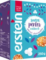 Mängden socker i Erstein etui bv sucre perles 250g