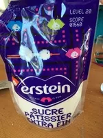 Mängden socker i Erstein profil pack extra fin