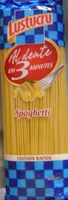 Mängden socker i Spaghetti, Al dente en 3 minutes