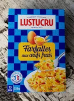 Mängden socker i Farfalles aux œufs frais