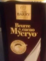 Mängden socker i Beurre de cacao mycrryo