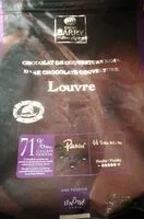 Mängden socker i Chocolat de couverture noir Louvre