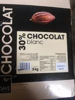 Mängden socker i Chocolat Blanc Zéphyr