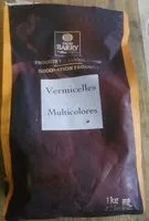 Mängden socker i Vermicelles Multicolores