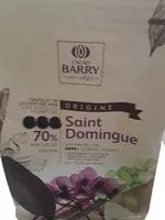 Mängden socker i Chocolat de couverture noir