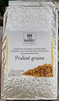 Mängden socker i Praliné grains