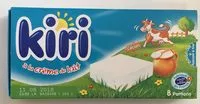 Mängden socker i Kiri à la Crème de Lait