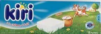 Mängden socker i Kiri à la crème de lait (12 Portions)
