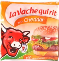 Mängden socker i La Vache qui rit Cheddar