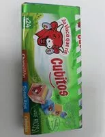 Mängden socker i Cubitos La vaca que ríe