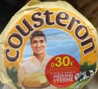Mängden socker i Cousteron - Fromage