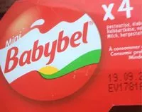 Mängden socker i Mini Babybel Rouge X 4 23,5 %