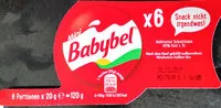 Mängden socker i Babybel