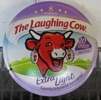 Mängden socker i The Laughing Cow Extra Light Cheese Triangles