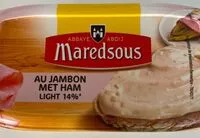 Mängden socker i Light 14% au jambon