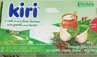 Mängden socker i Kiri à l'ail et au fines herbes