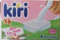 Mängden socker i Kiri ail et fines herbes