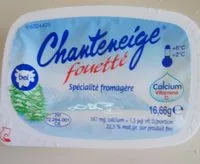Mängden socker i Chanteneige Fouetté Nature 23 %