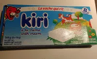 Mängden socker i Kiri vache qui rit