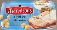 Mängden socker i Fromage fondu à tartiner