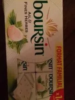Mängden socker i Boursin® Ail & Fines Herbes Portion x16