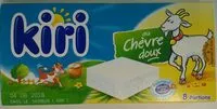 Mängden socker i Kiri chevre doux - 8b