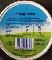 Mängden socker i Fromage fondu