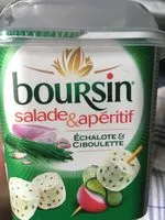 Mängden socker i Boursin® Salade Echalote & Ciboulette