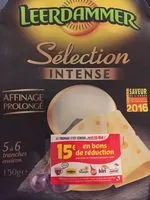 Mängden socker i Leerdammer Sélection - Affinage prolongé
