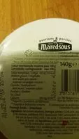 Mängden socker i Maredsous Light 11% - Au Jambon