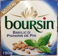 Mängden socker i Boursin® Basilic & Pignons de Pin