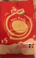 Mängden socker i Mini-Babybel Mini-Rolls x5