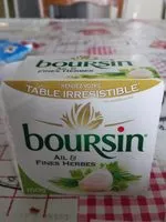 Mängden socker i Boursin Ail et Fines Herbes