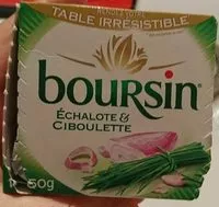 Mängden socker i Boursin® Echalote & Ciboulette