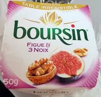 Mängden socker i Boursin® Figue & 3 Noix