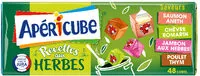 Mängden socker i Apéricube Recettes aux herbes 48C