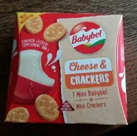 Mängden socker i Babybel Cheese & Crackers