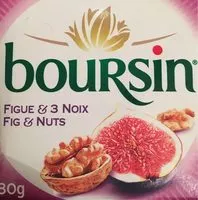 Mängden socker i Boursin figue et noix