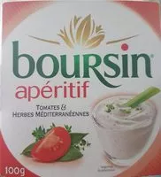 Mängden socker i Boursin apéritif tomates et herbes méditerranéennes