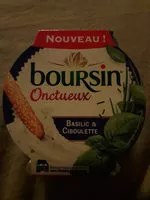 Mängden socker i Boursin® Onctueux Basilic & Ciboulette