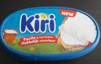 Mängden socker i Kiri à tartiner